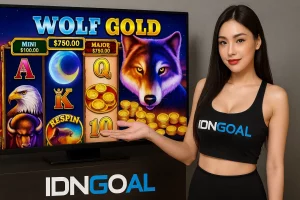 Slot Wolf Gold: "Kejar Jackpot Liar di IDNGOAL bersama Wolf Gold, Temukan Hadiah Serigala yang Menggiurkan!"